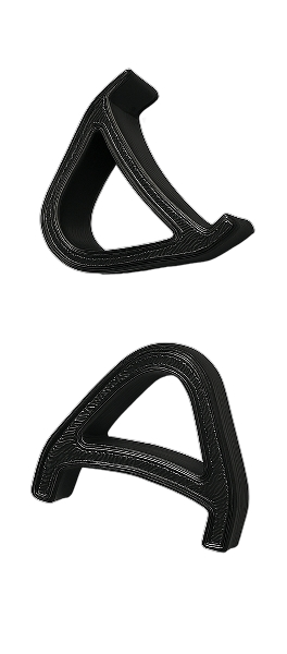 Best ergonomic keyboard stand for Logitech MX Keys - 3D printed professional quality